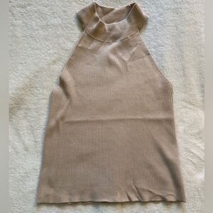 Sleeveless tan top from target